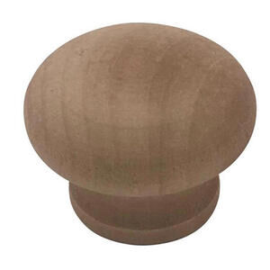 Pack of 5 Anvil Mark 2492413 1-1/2 in. Wood Cabinet or Drawer Knobs